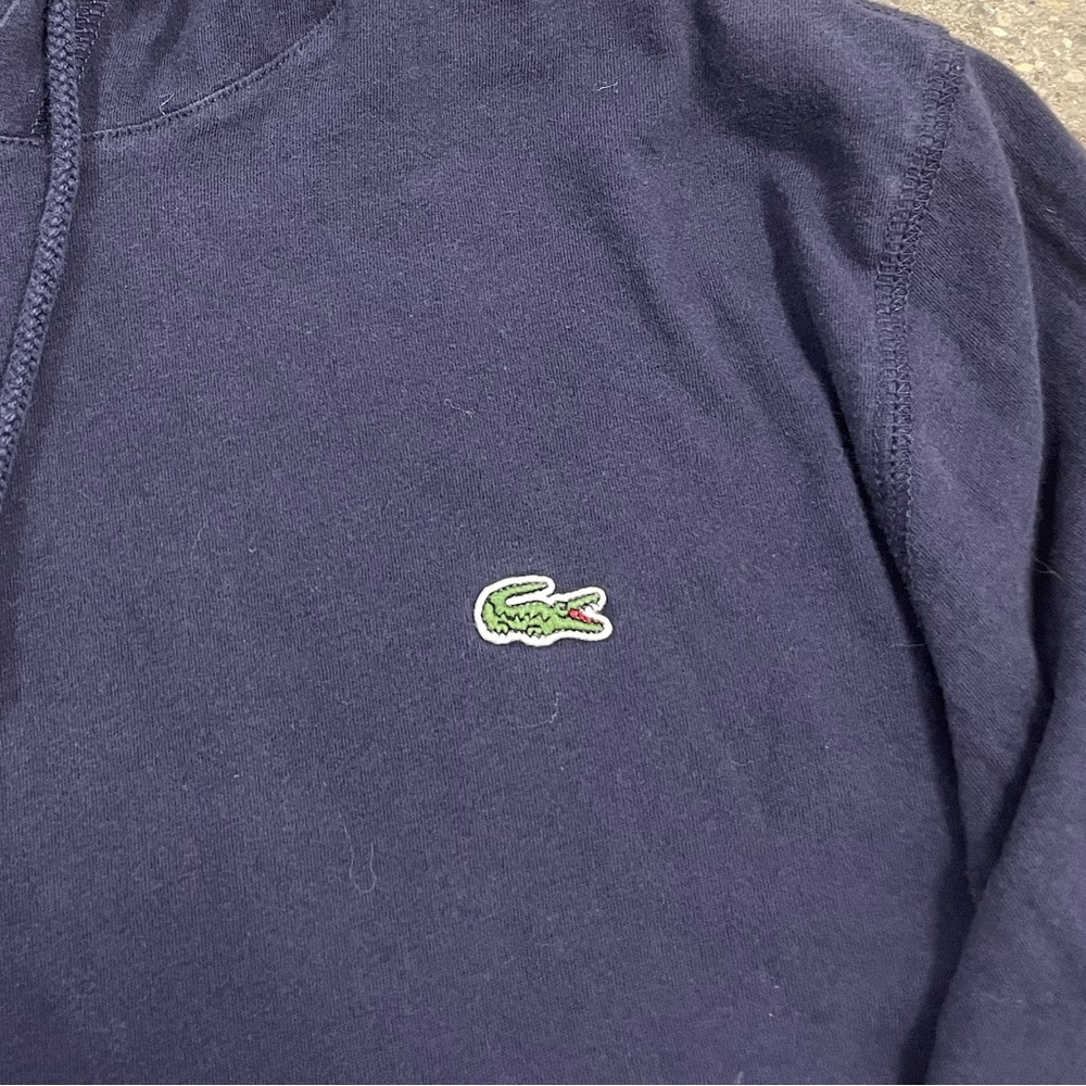 Lacoste Navy Blue Hoodie size Large - Picture 5 of 9